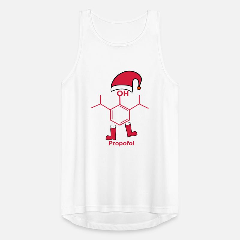Propofolweihnachtsmann Männer Tank Top atmungsaktiv