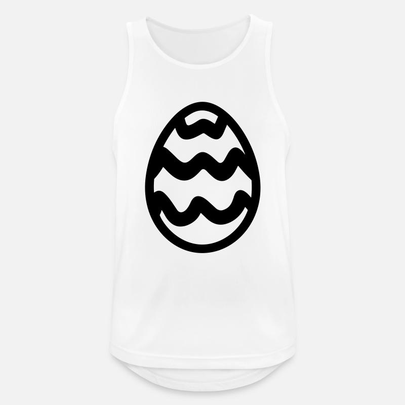 Egg - Men's Breathable Tank Top - white