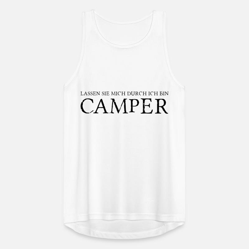 Lassen sie mich durch ich bin Camper Männer Tank Top atmungsaktiv