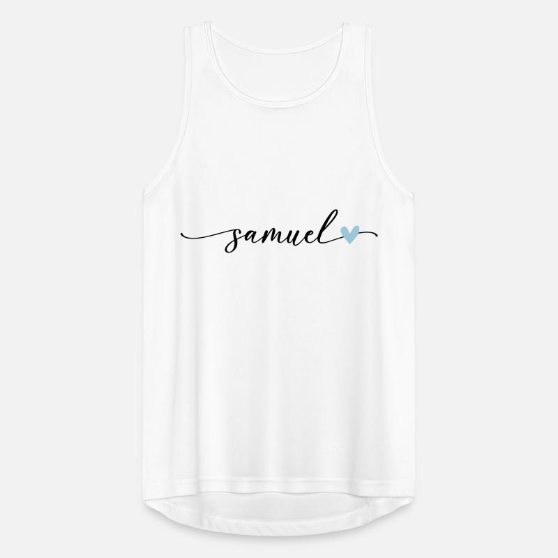 Samuel Name Calligraphy Font Men's Breathable Tank Top