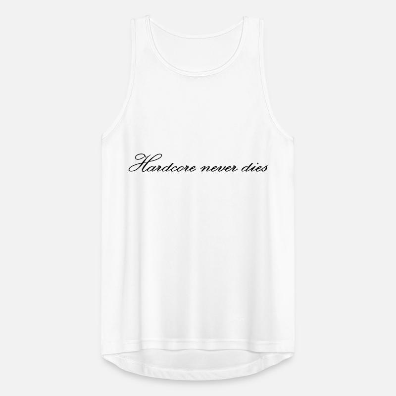 Hardcore never dies Männer Tank Top atmungsaktiv