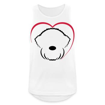 LR1 3 - Men's Breathable Tank Top - white - Front - Nick (188cm)