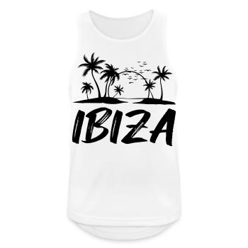Ibiza - Débardeur respirant Homme - blanc - Devant - Nick (188cm)