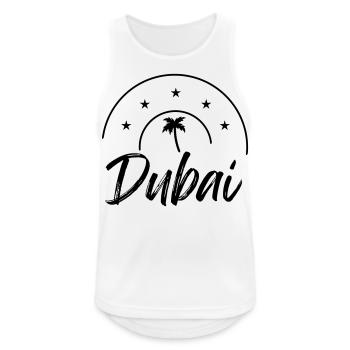 Dubai - Men's Breathable Tank Top - white - Front - Nick (188cm)