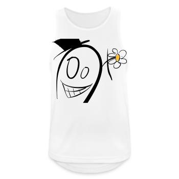 Crazy male - Men's Breathable Tank Top - white - Front - Nick (188cm)