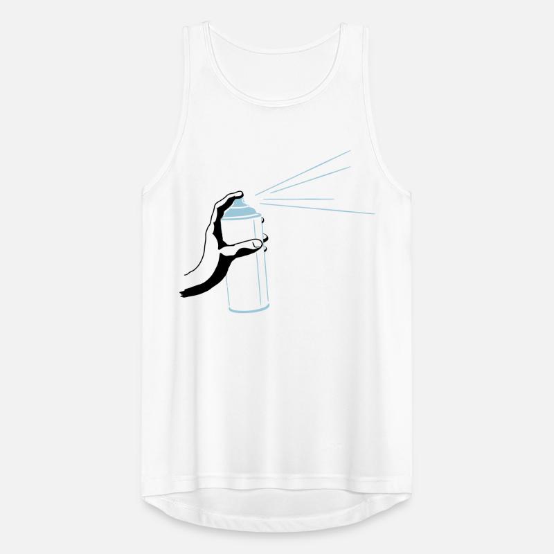 Spraydose Männer Tank Top atmungsaktiv