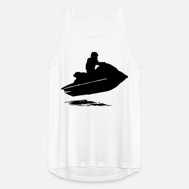 Jetski - Jet-Ski - Wassermotorrad - Jetboot Männer Tank Top atmungsaktiv