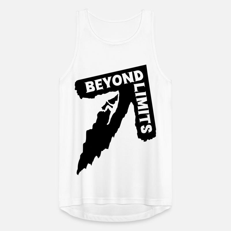 Beyond Limits - Climber [Schwarz] Männer Tank Top atmungsaktiv