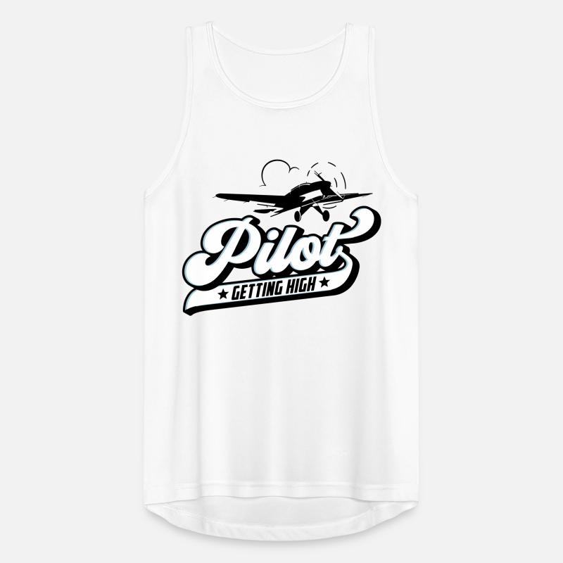 Flying Pilot Pilot | Colors can be changed Men's Breathable Tank Top