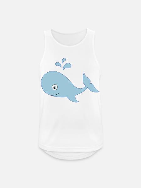 wale - Men's Breathable Tank Top - white
