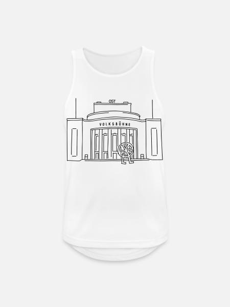 Volksbühne Berlin - Men's Breathable Tank Top - white