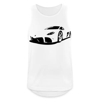 Sports Scales - Men's Breathable Tank Top - white - Front - Nick (188cm)