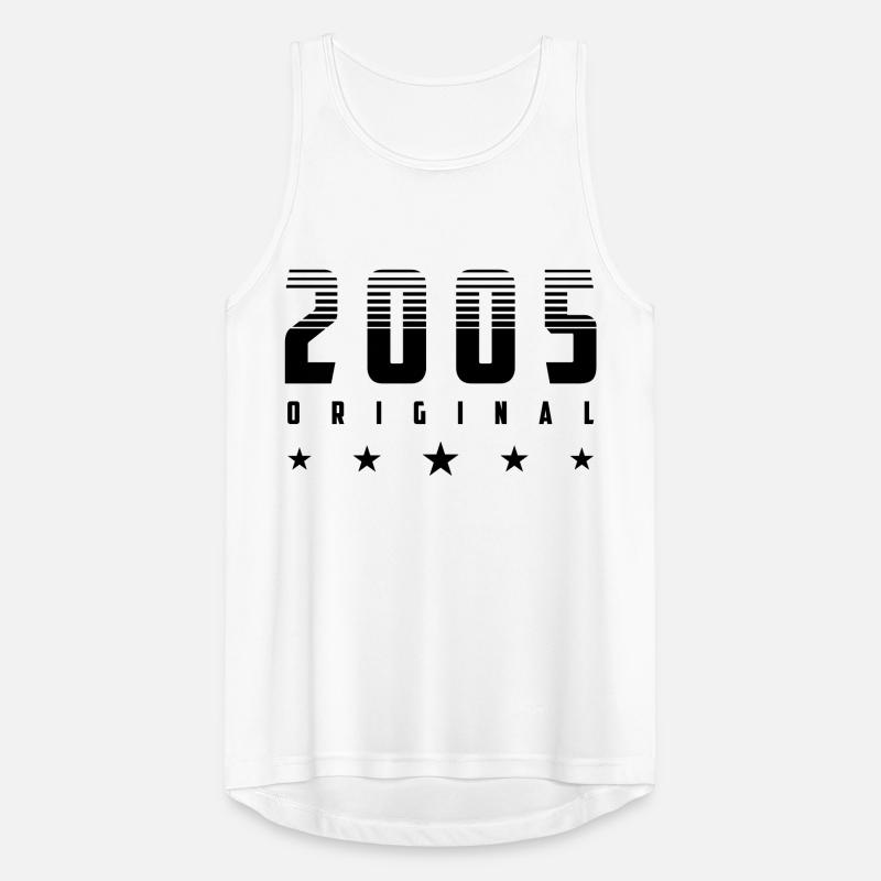 Original 2005 Année de naissance | Couleur modifiable Débardeur respirant Homme