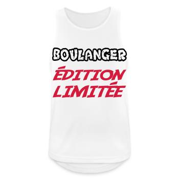BOULANGER édition limitée - Débardeur respirant Homme - blanc - Devant - Nick (188cm)