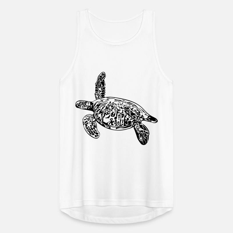 Turtle - vector design Men's Breathable Tank Top