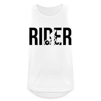 cycling - Men's Breathable Tank Top - white - Front - Nick (188cm)