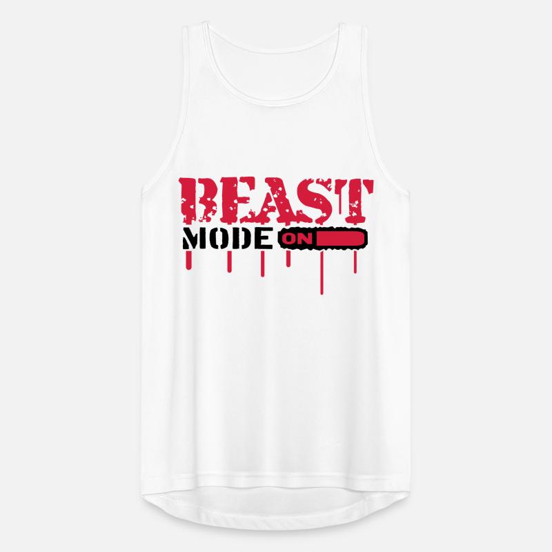 Beast Mode On An Blut Graffit Männer Tank Top atmungsaktiv