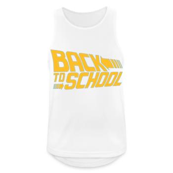 Back to School Back to School | Colors can be changed - Men's Breathable Tank Top - white - Front - Nick (188cm)