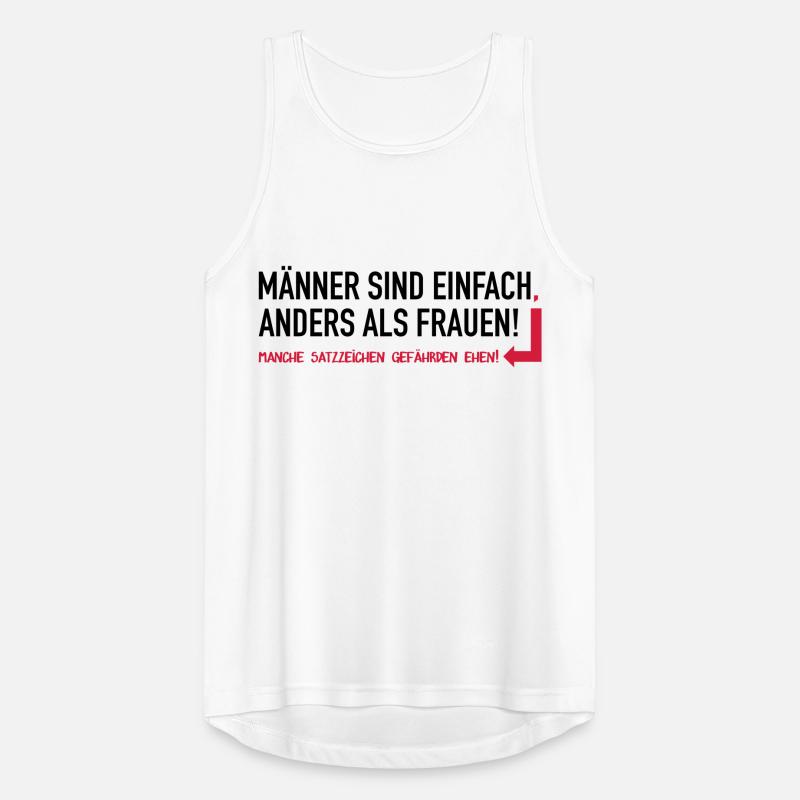Männer sind einfach anders als Frauen Männer Tank Top atmungsaktiv