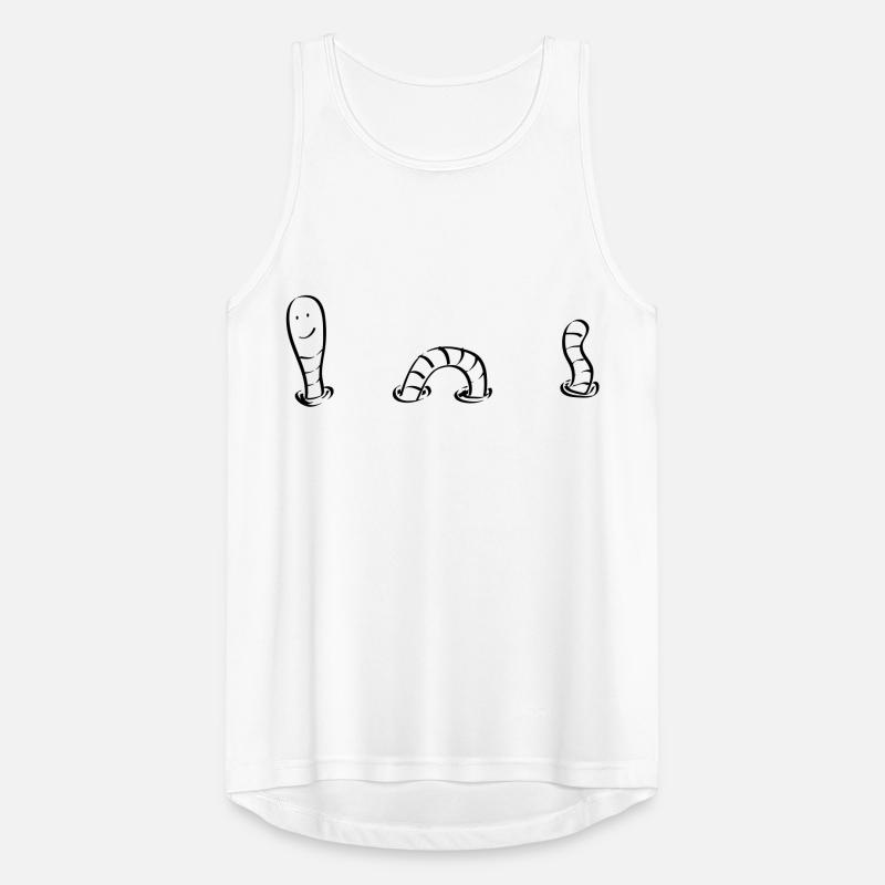 worm Men's Breathable Tank Top