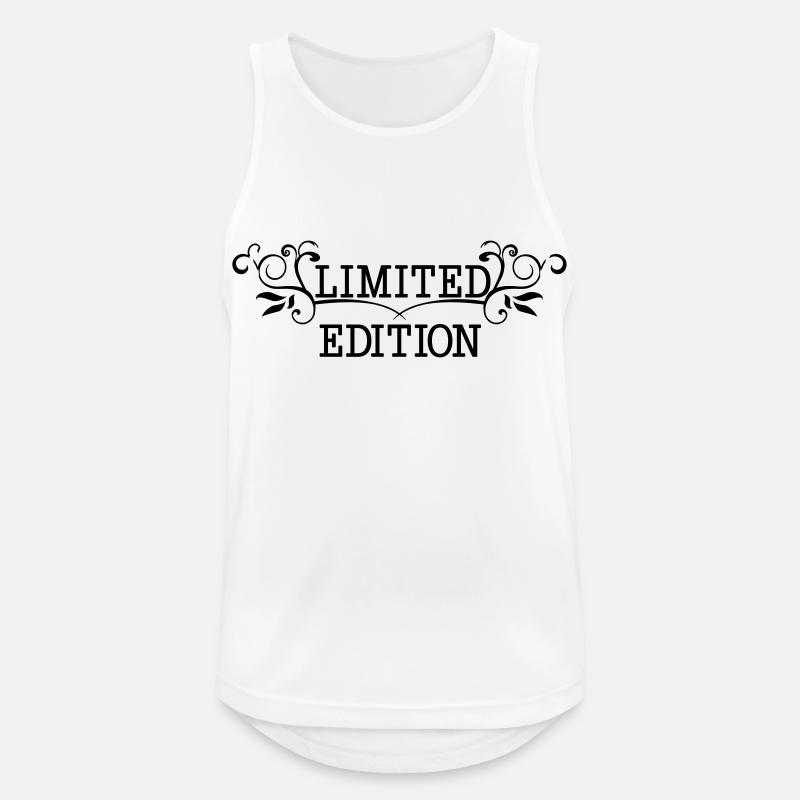 limited_edition_2 - Männer Tank Top atmungsaktiv - Weiß