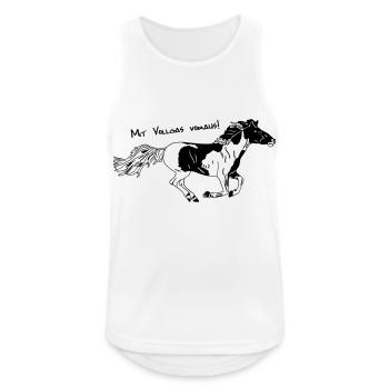 Full throttle ahead - Men's Breathable Tank Top - white - Front - Nick (188cm)