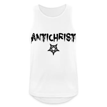 Antichrist - Lucifer - Débardeur respirant Homme - blanc - Devant - Nick (188cm)
