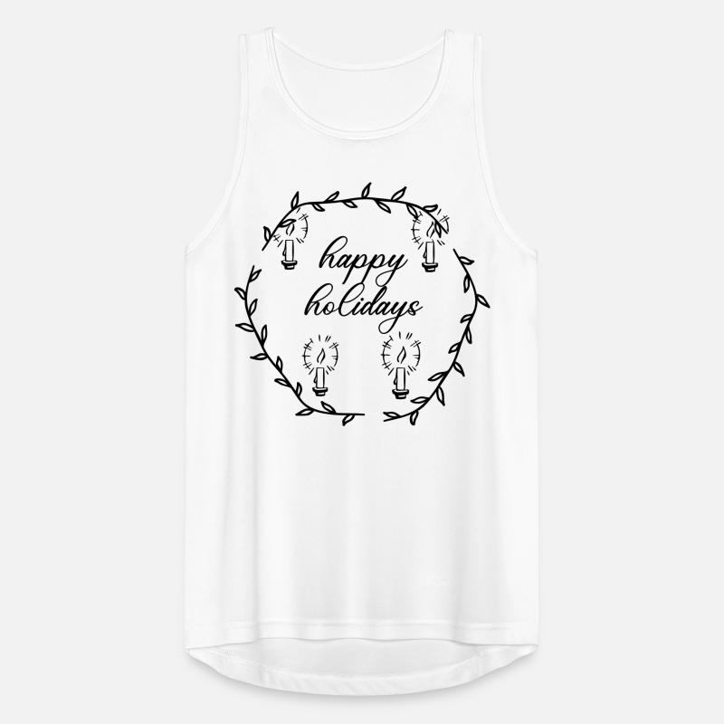 Avent Advetskranz Joyeuses Fêtes Débardeur respirant Homme