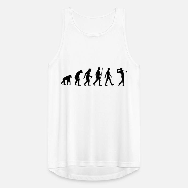 Golf, Golfers, Golfing, Evolution, Square Ball Blow Men's Breathable Tank Top