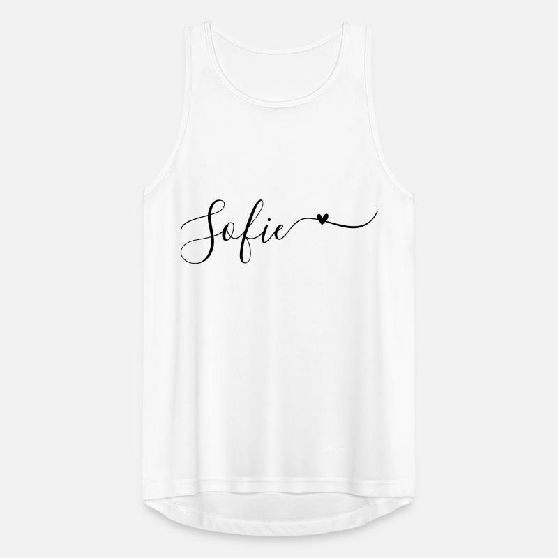 Sofie Name First Name Decorative Men's Breathable Tank Top