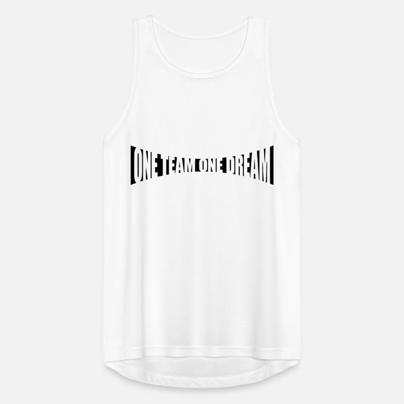 Gebogen One Team Männer Tank Top atmungsaktiv
