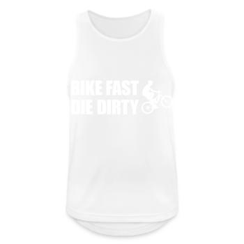 Bike almost the dirty - Men's Breathable Tank Top - white - Front - Nick (188cm)