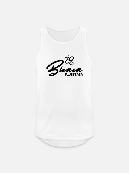 Bienenflüsterer - Männer Tank Top atmungsaktiv - Weiß