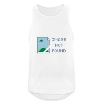 Geek - Men's Breathable Tank Top - white - Front - Nick (188cm)
