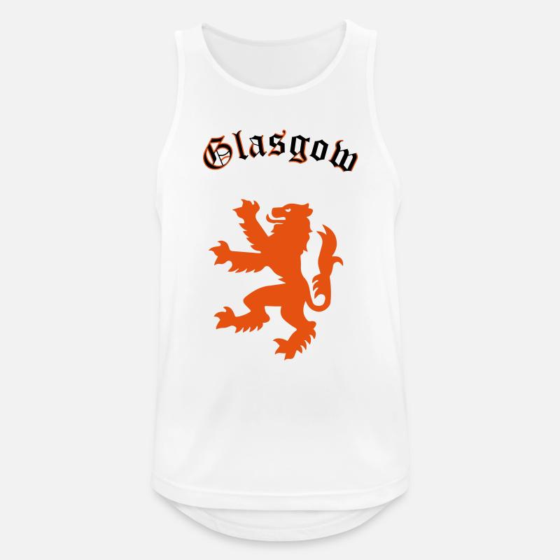 Glasgow - Men's Breathable Tank Top - white