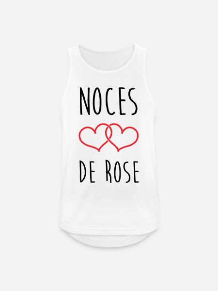 Rose Wedding 17 Years of Marriage - Men's Breathable Tank Top - white