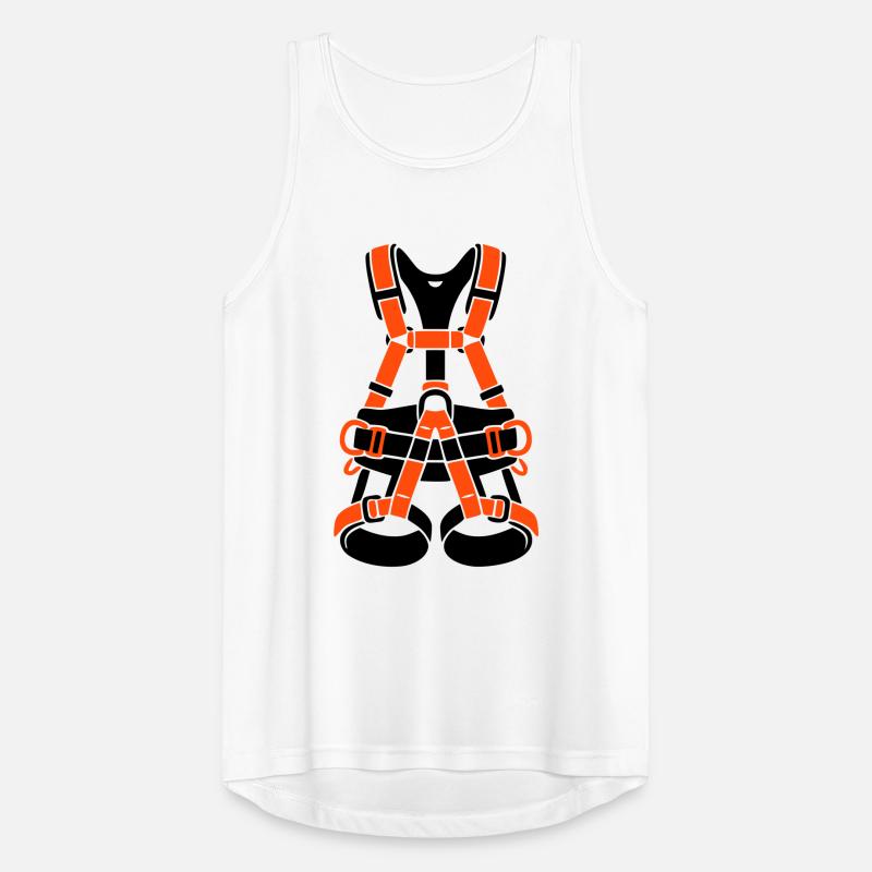 Klettergurt Baumpflege Baumkletterer Klettern Männer Tank Top atmungsaktiv