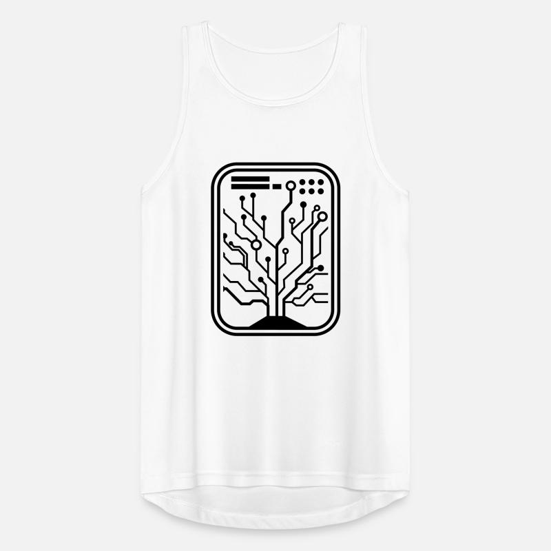 Micro Chip Men's Breathable Tank Top