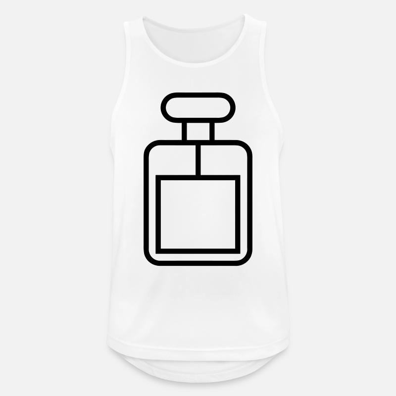 perfume bottle - Men's Breathable Tank Top - white