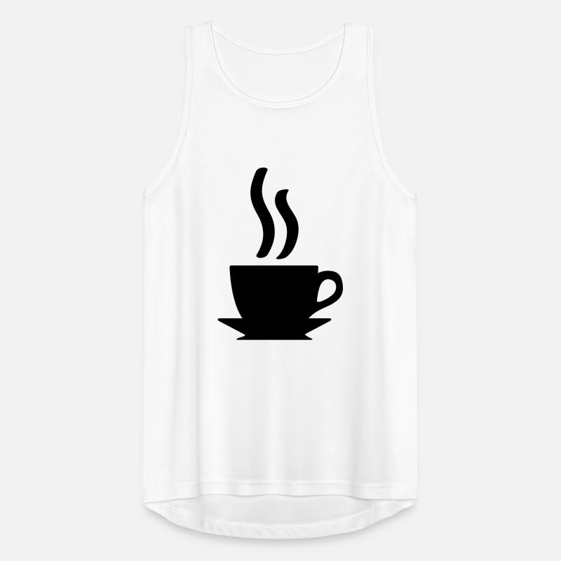 Kaffe oder Tee Männer Tank Top atmungsaktiv