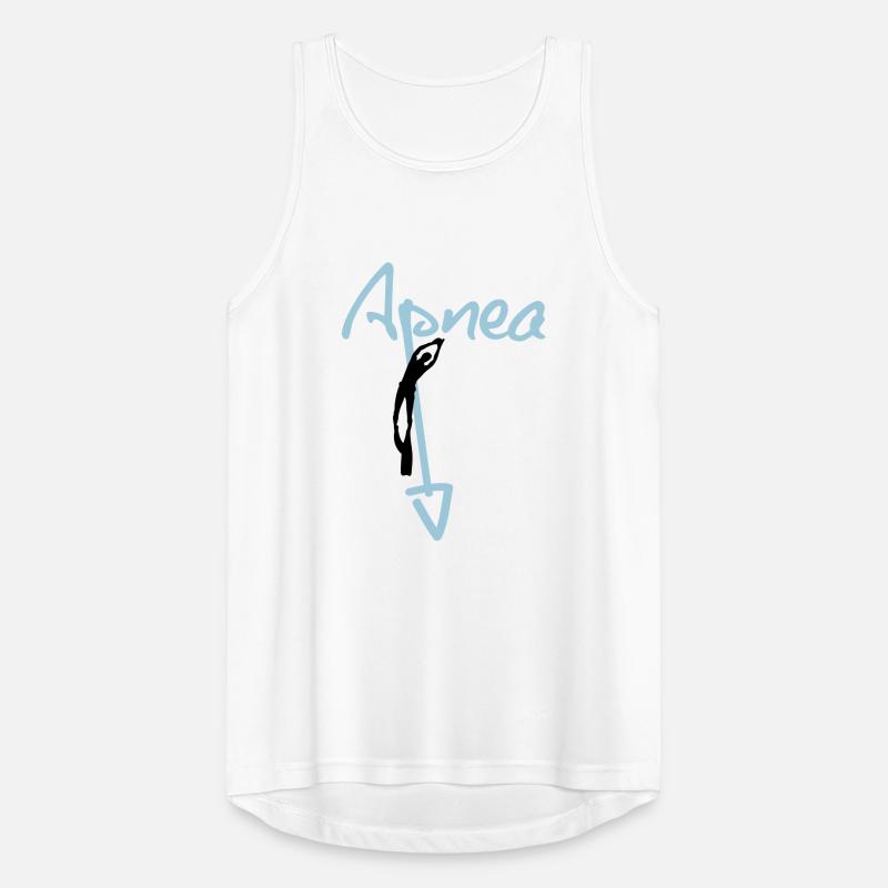 Apnea Script Männer Tank Top atmungsaktiv
