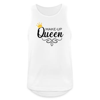 Make-up Queen - Men's Breathable Tank Top - white - Front - Nick (188cm)