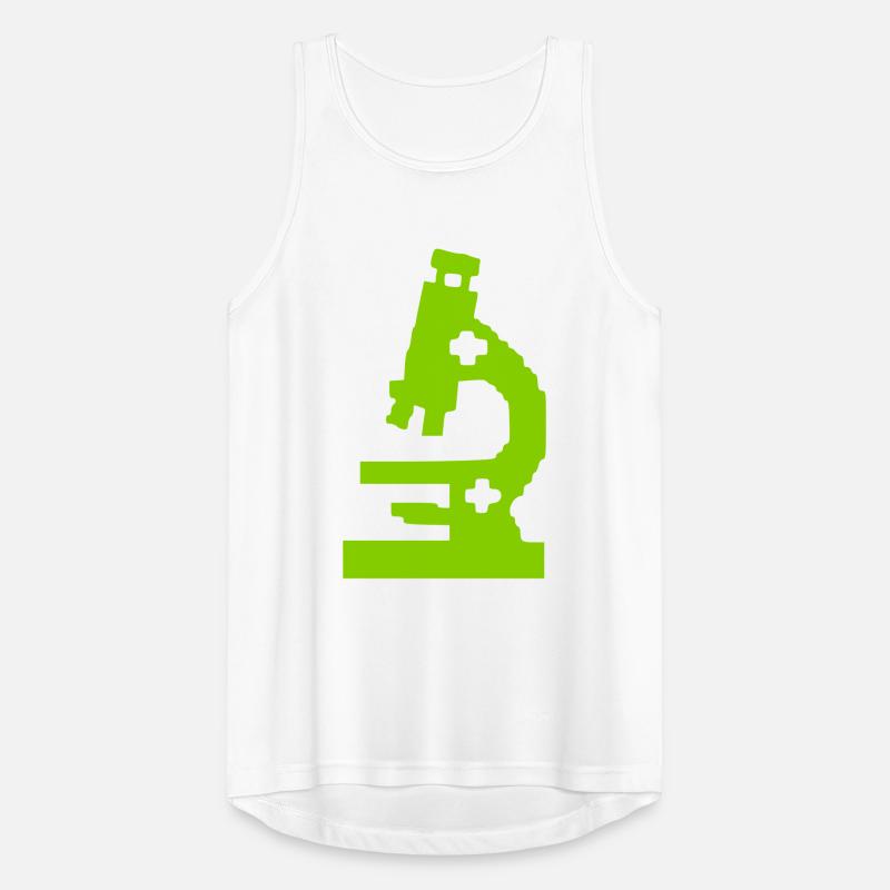 Microscope Pixel Laboratory Icon Men's Breathable Tank Top
