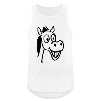 nag - Men's Breathable Tank Top - white - Front - Nick (188cm)