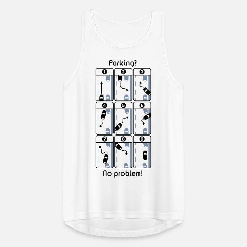 Parking? No Problem! Men's Breathable Tank Top