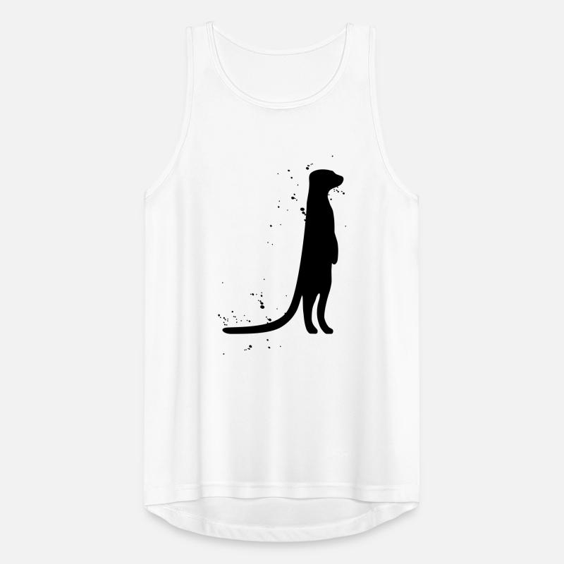 Erdmännchen Männer Tank Top atmungsaktiv