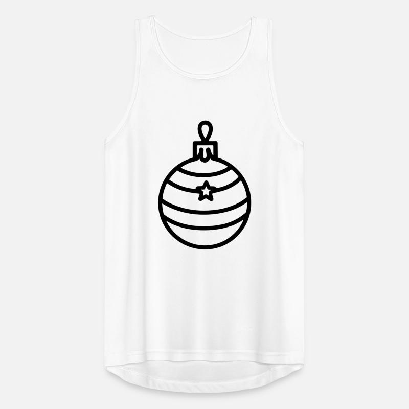 Weihnachtskugel Männer Tank Top atmungsaktiv