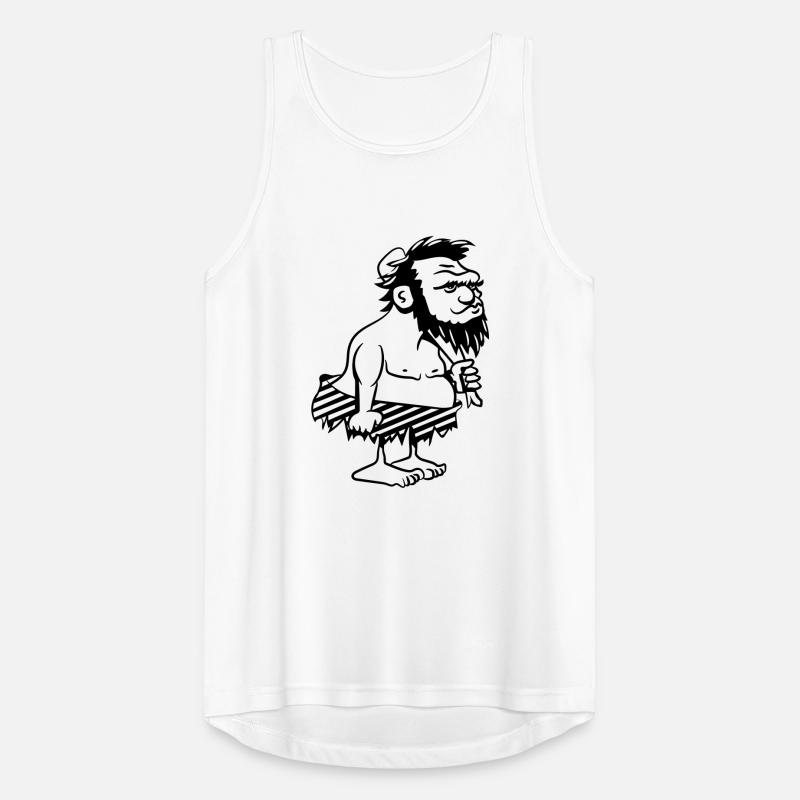 Caveman caveman funny pattern Men's Breathable Tank Top