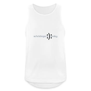 geek - Men's Breathable Tank Top - white - Front - Nick (188cm)