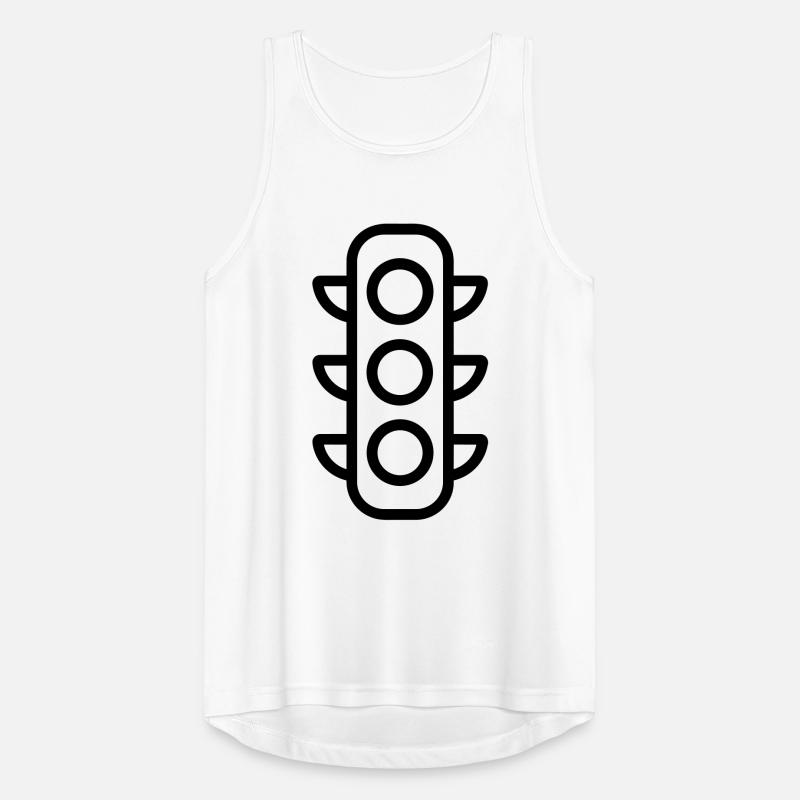 traffic light Men's Breathable Tank Top